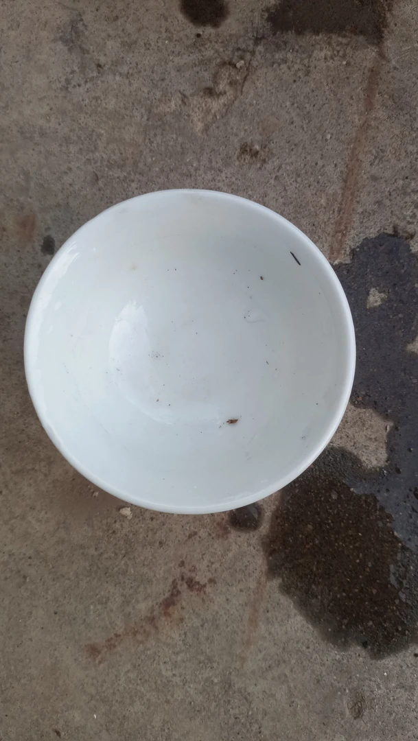 建国后印花大茶碗