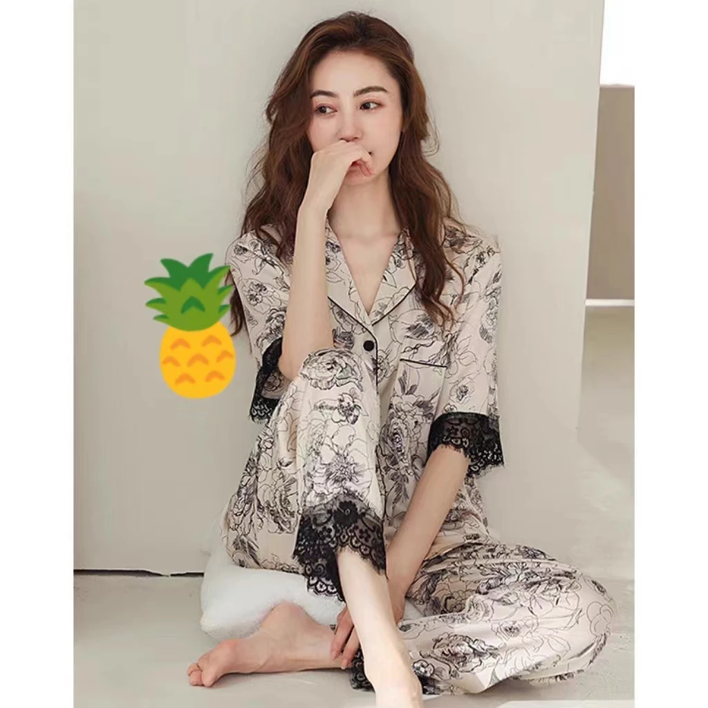 女家居服四件套水墨画图(以实物为准）