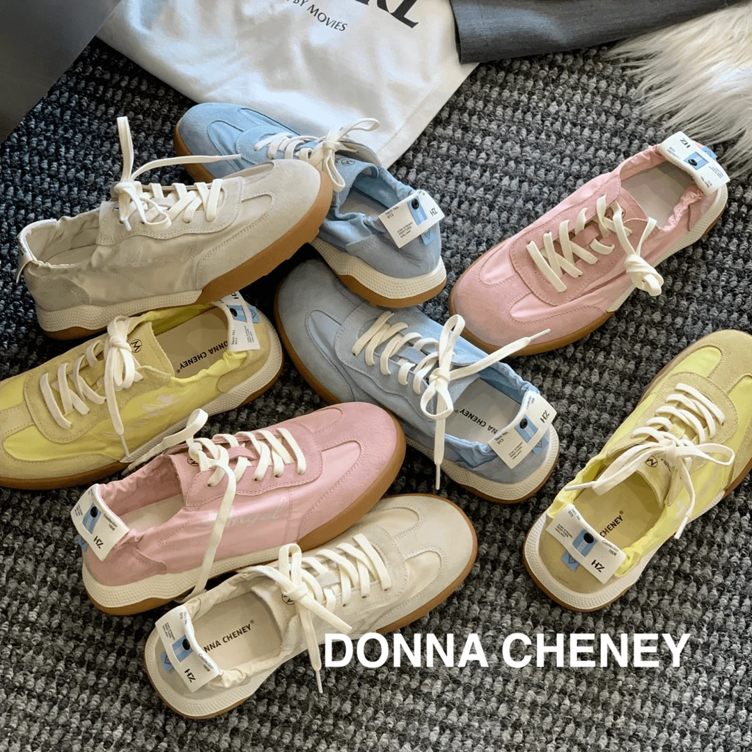 DONNA CHENEY芭蕾德训鞋2023夏软底透气运动休闲鞋阿甘鞋AG77-75