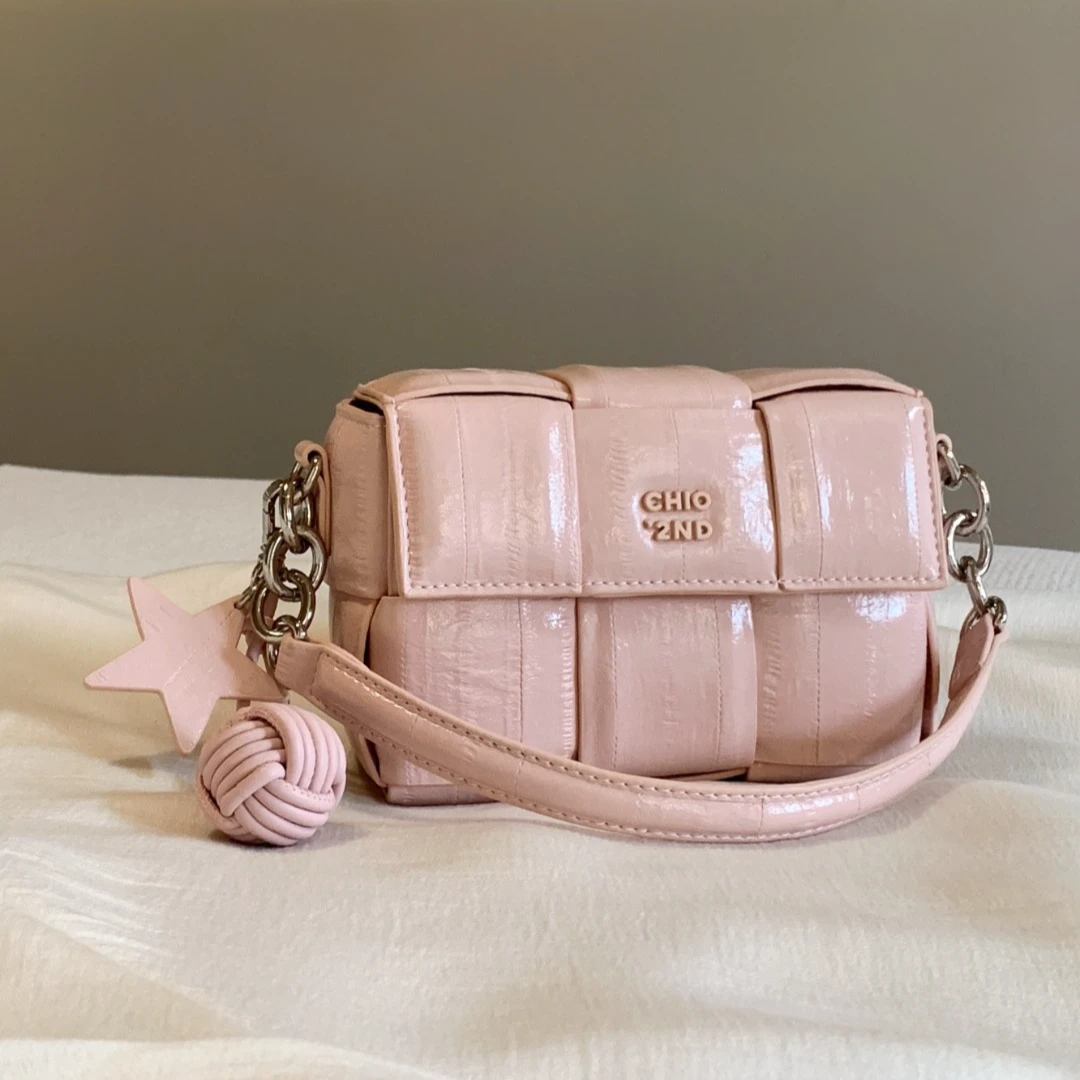 南风Chio2nd 小方包女2025新款粉色单肩斜挎包