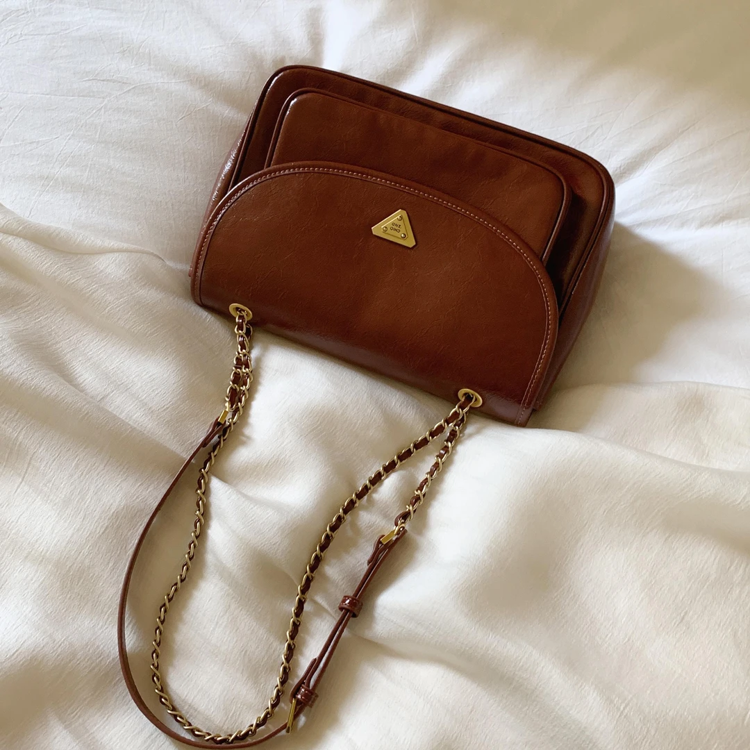 南风Chio2nd 邮差复古链条包