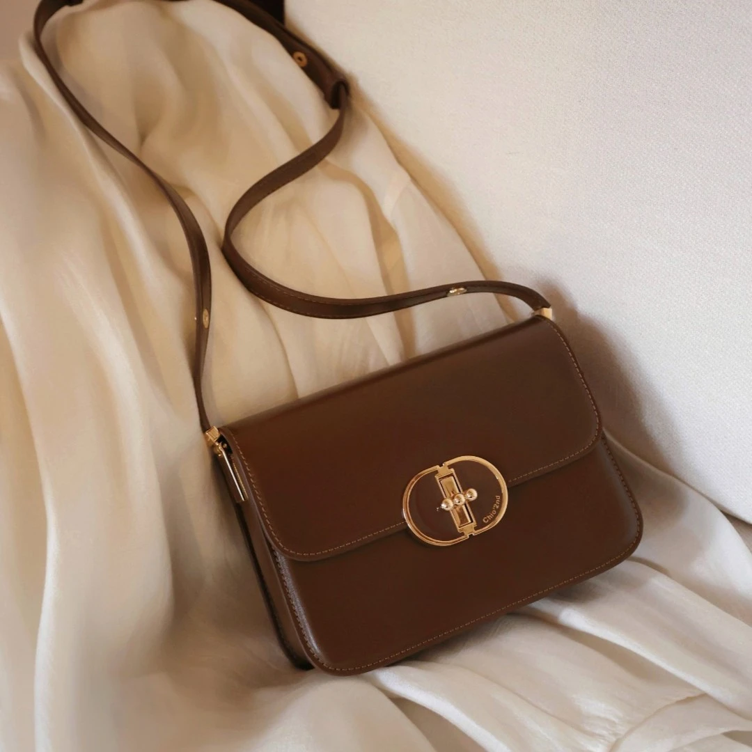 南风Chio2nd 单肩包包女2023复古质感单肩斜挎包