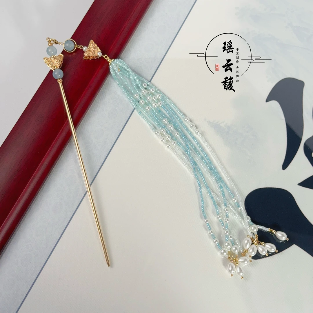 【青舞发簪】瑶云馥纯手工国风饰品