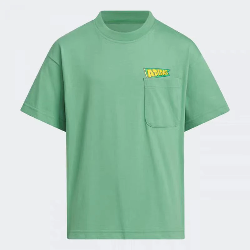 adidas/阿迪达斯2024夏儿童短袖夏季新款半袖棉制休闲T恤  JF3860