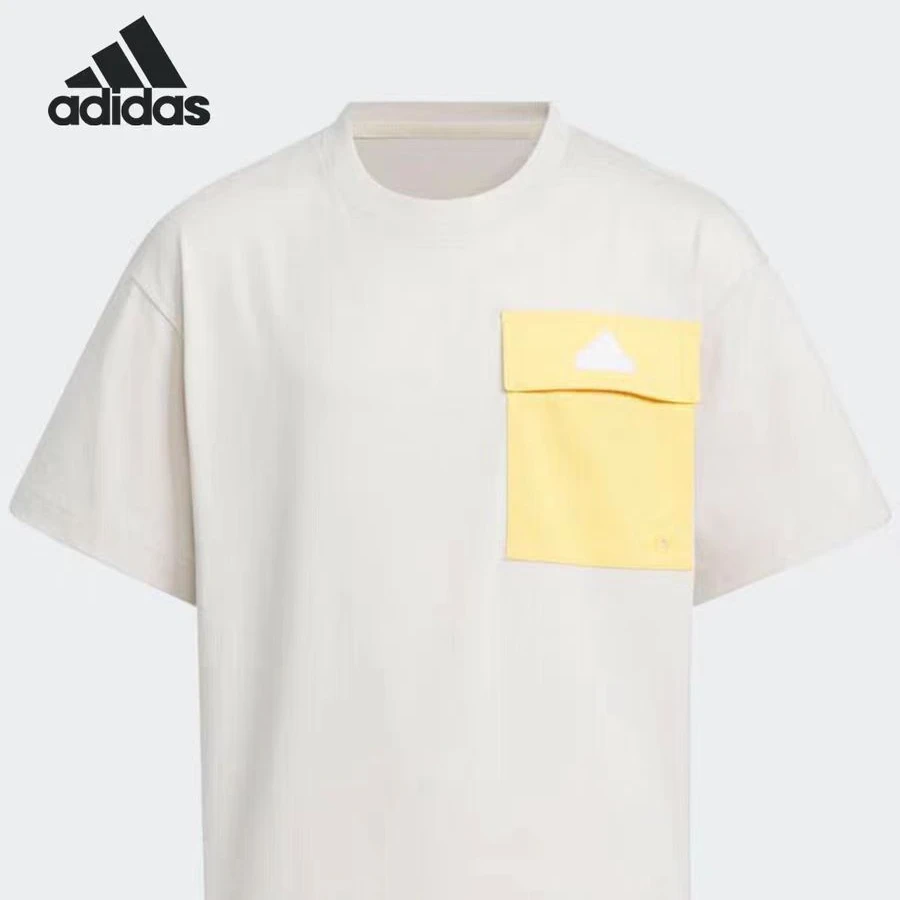 adidas/阿迪达斯2024夏童装新款男女童短袖运动休闲T恤上衣IT4027