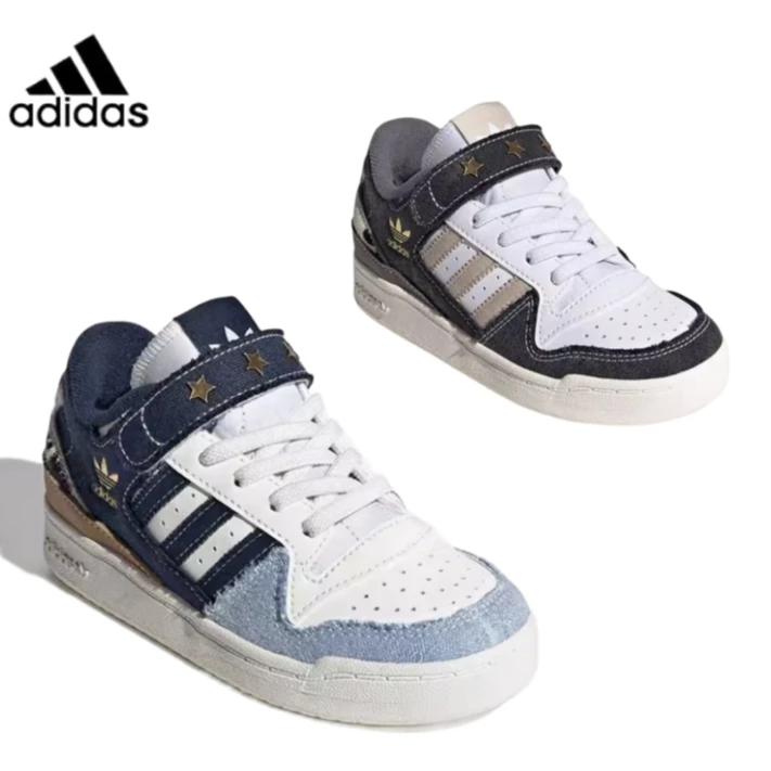 adidas/阿迪达斯24秋新款男女童篮球风休闲板鞋 IH3289/IH3288