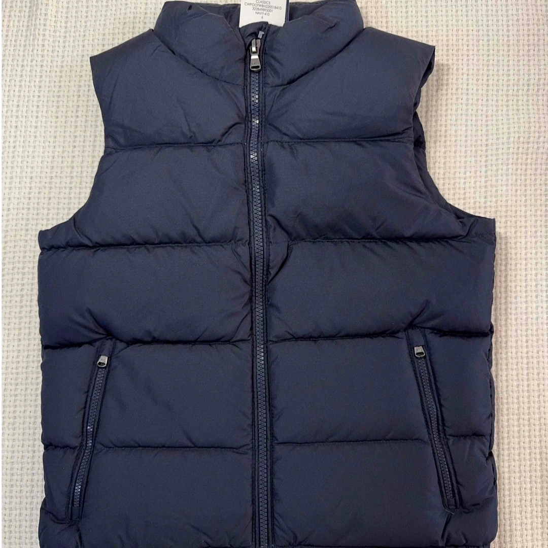 胖虎小马标红标羽绒服马甲