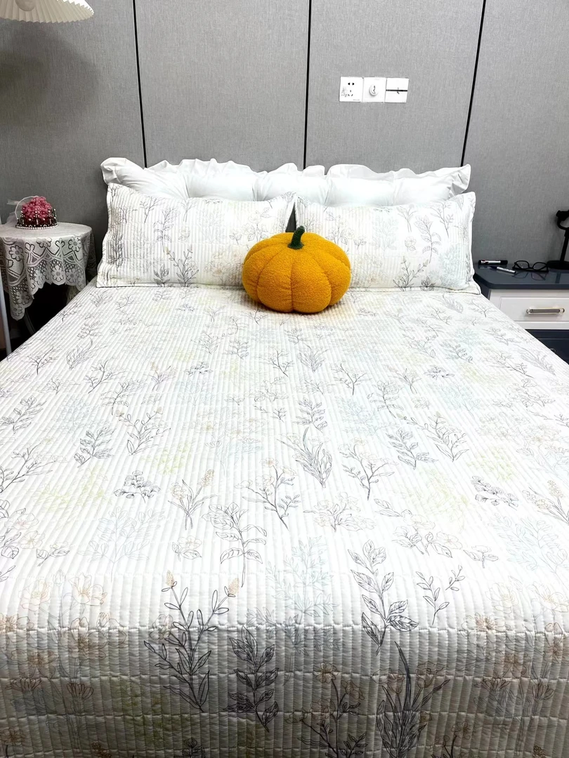 3米【2024爆款】水洗棉床盖多功能榻榻米床单双面加厚两用三层夹棉