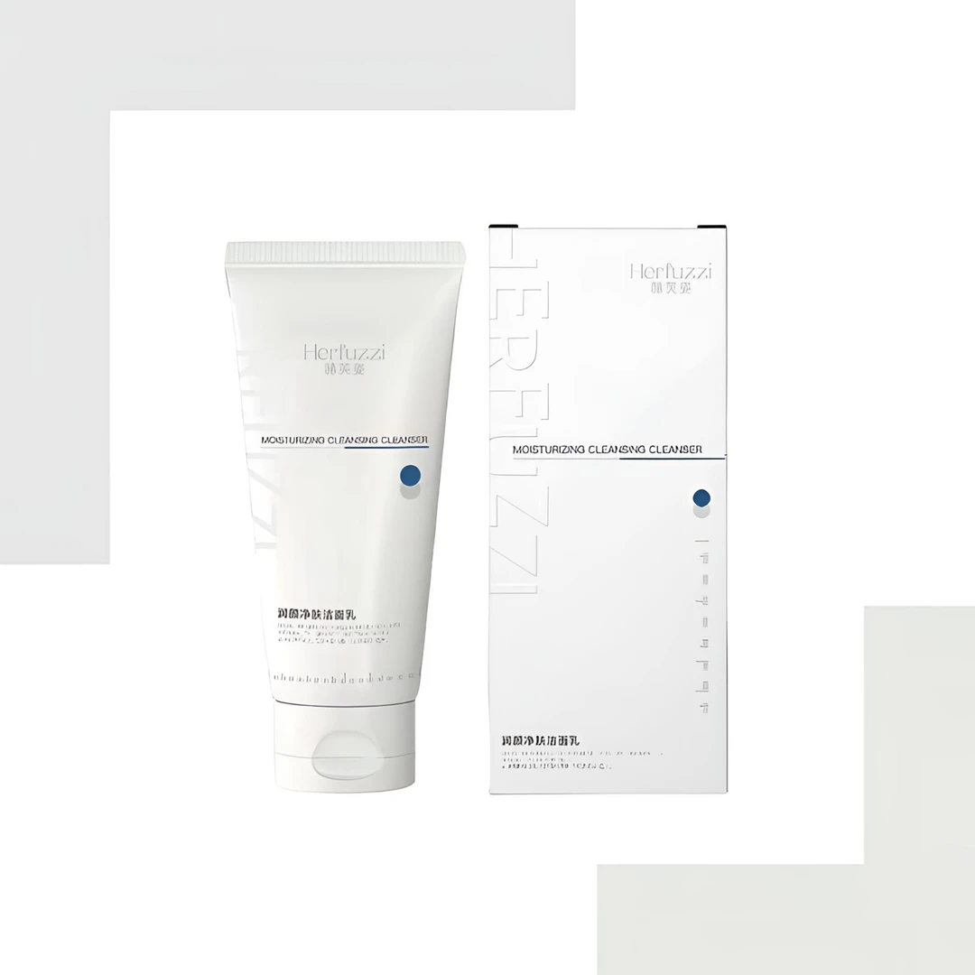 赫芙姿润颜净肤洁面乳80g