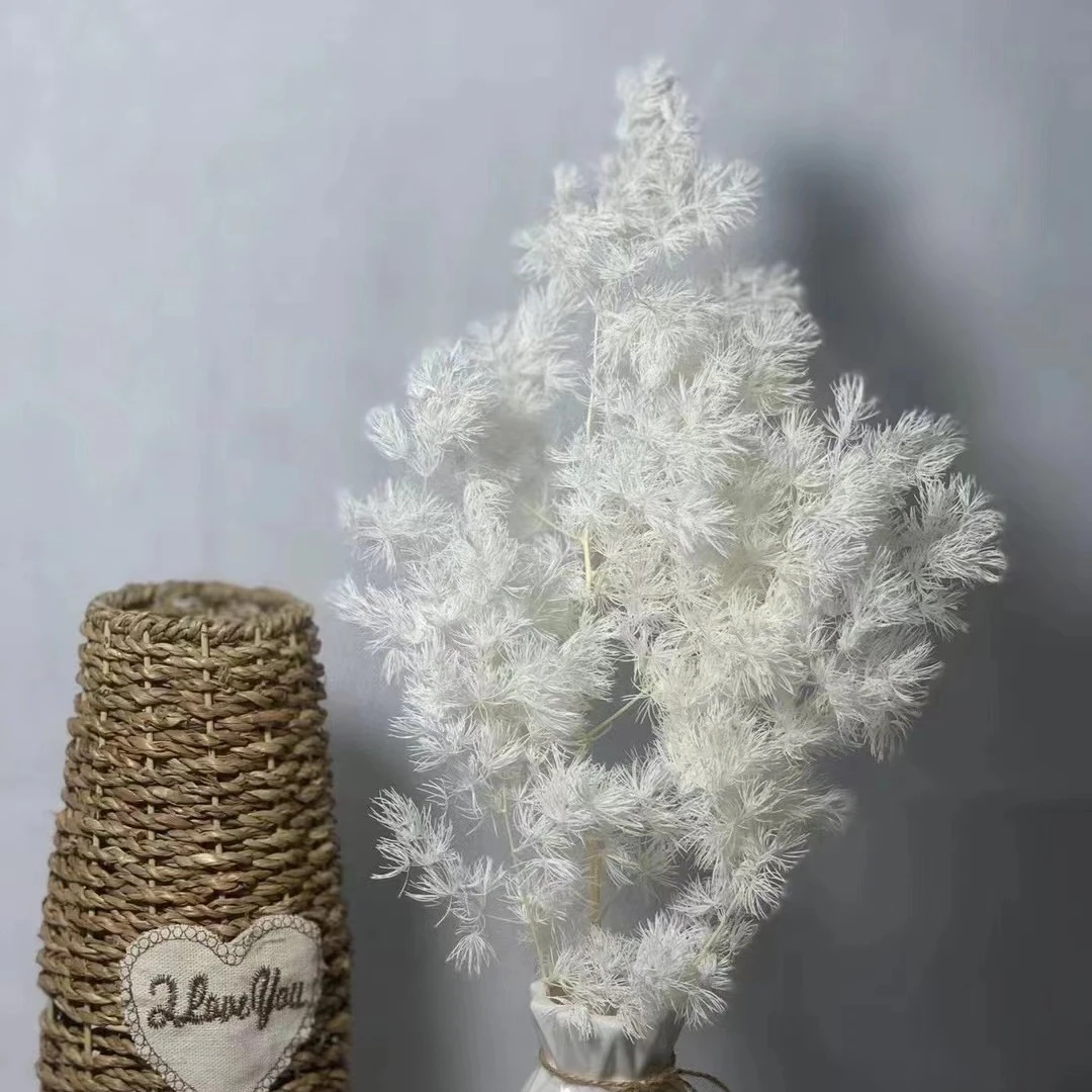 永生蓬莱松工厂直发花店批发真花加工制作摆件插花
