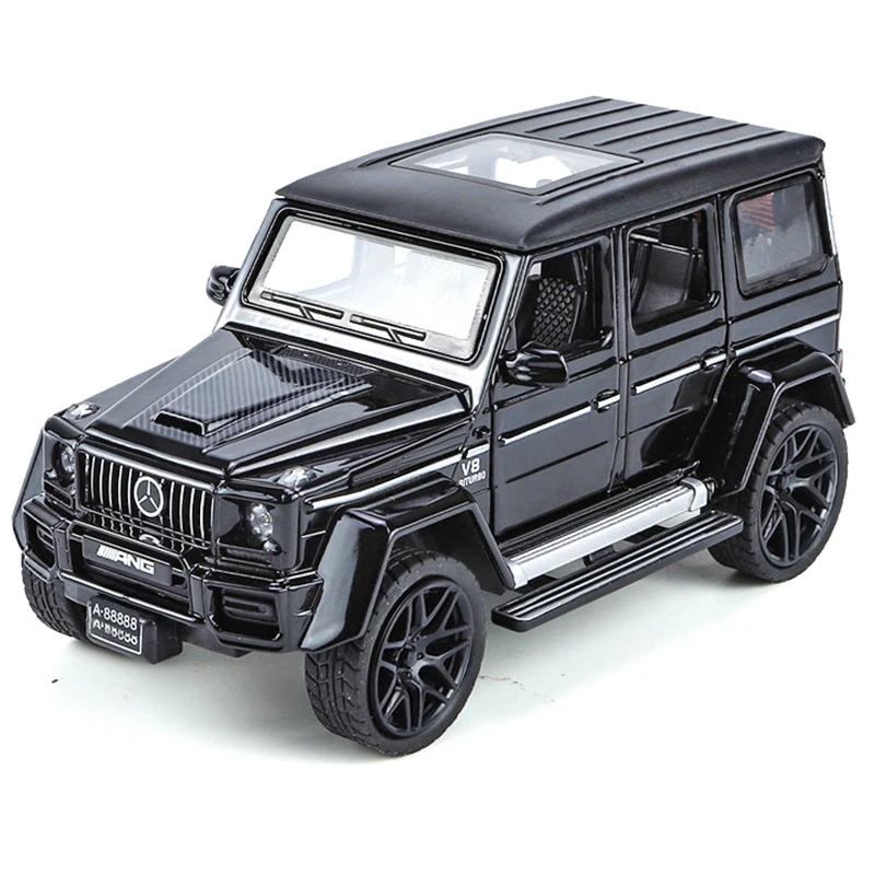 大g合金车模型仿真汽车模型玩具车1:32收藏摆件