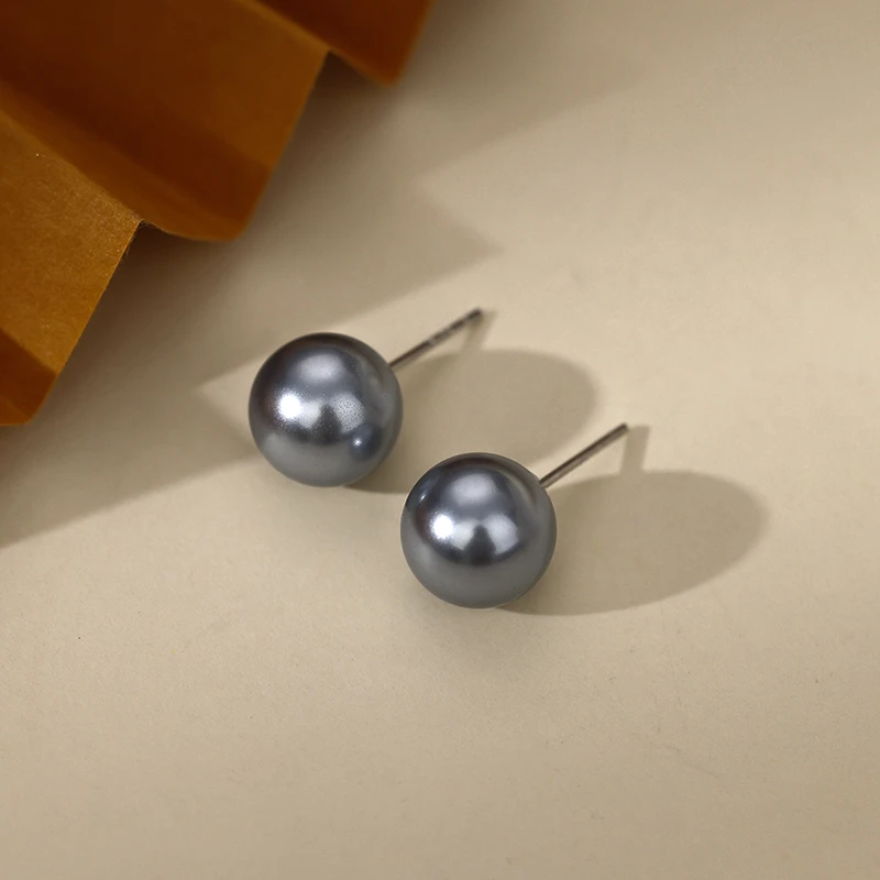 足银耳饰 999纯银耳钉女耳环上班族耳饰冷淡风高级感养耳洞耳骨钉