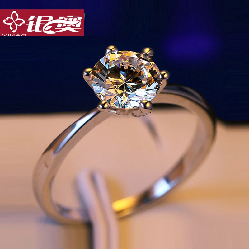 925银戒指 纯银时尚小众设计感戒指女2025新款结婚求婚情侣食指戒