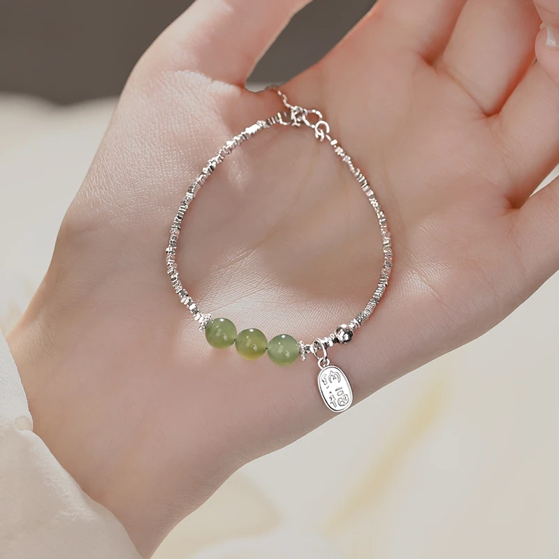 925银手链 纯银手链轻奢小众精致2025年新款手环闺蜜手饰