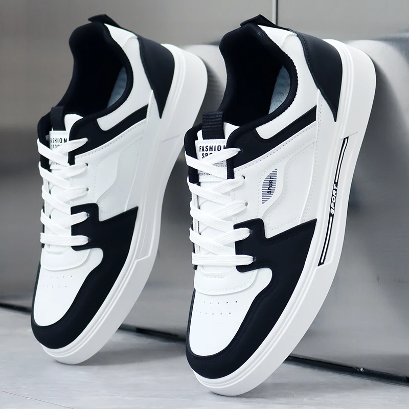 品牌断码夏季鞋子男潮百搭男士防水小白鞋软底百搭运动休闲男板鞋