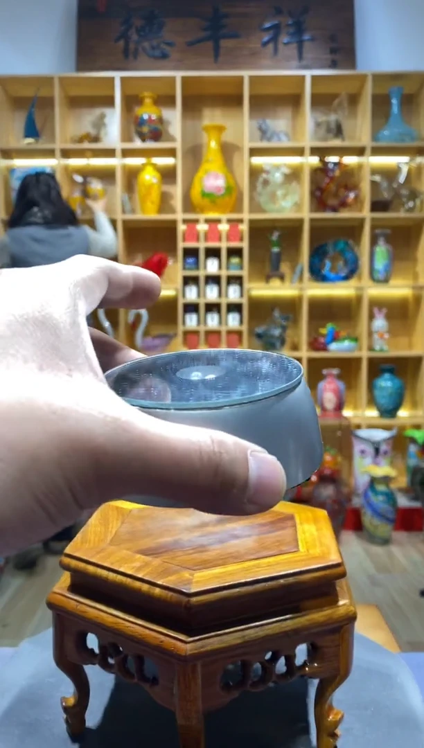 【闪购商品】瓷摆件琉璃纯手工灯座 配件
