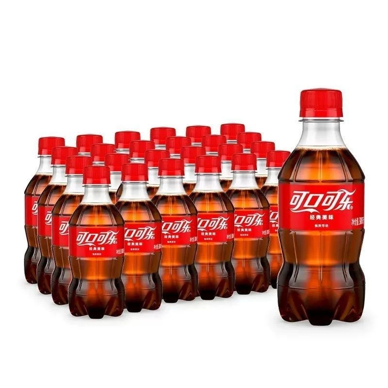 可乐300ml*6/瓶含糖可乐迷你小瓶装碳酸饮料解渴畅饮携带经典新鲜