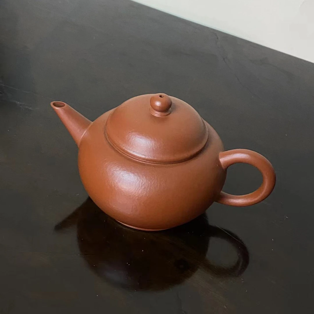 [学茶严选]宜兴紫砂壶水平壶120cc