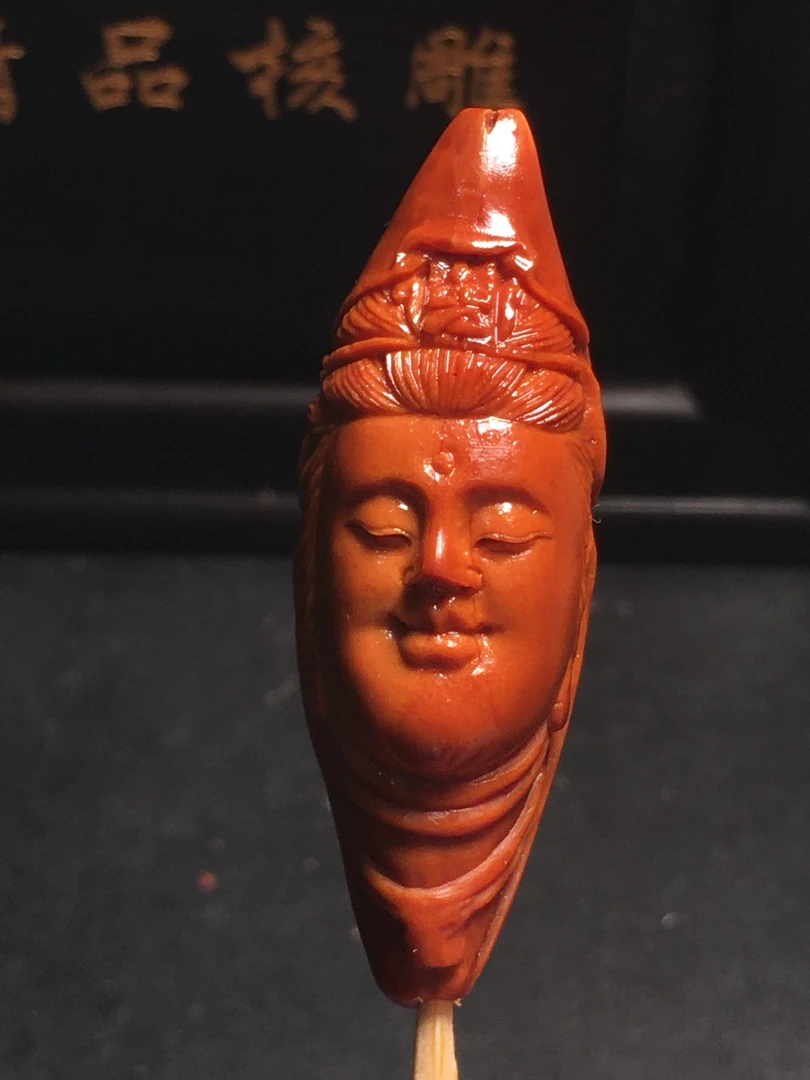 观音，单子纯手工雕刻