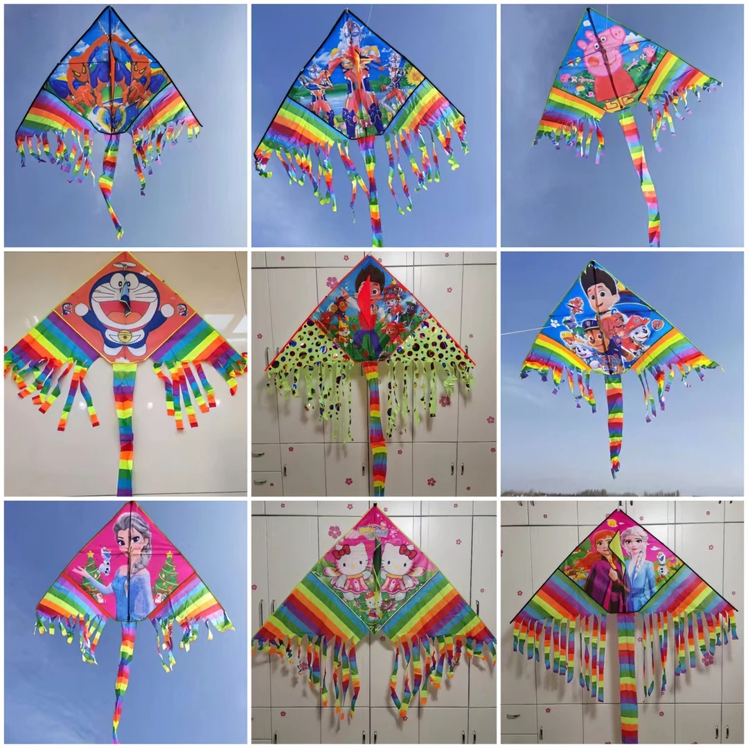 【新疆包邮】网红爆款卡通风筝儿童成人初学者微风易飞风筝