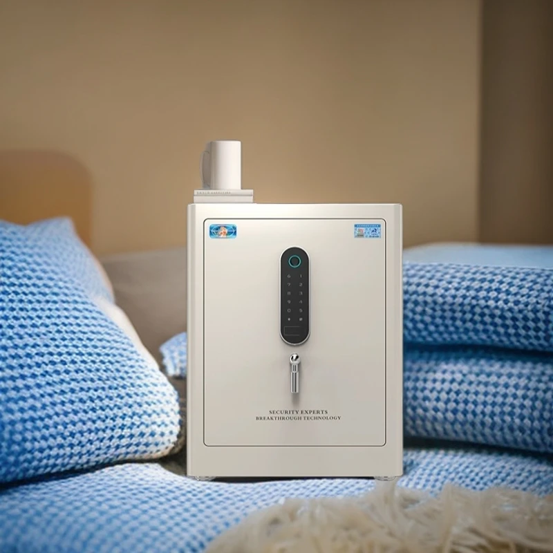 保险柜家用保险箱小型办公隐藏式防盗防撬电子密码指纹全钢时尚