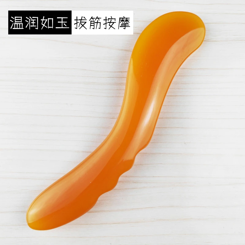 按摩穴位棒美容院男女面部S型拨筋棒刀型波背部肩颈全身用刮疗棒