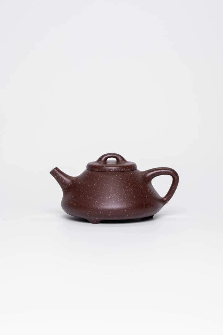 陈海燕 子冶石瓢 紫泥铺砂 170cc 全手