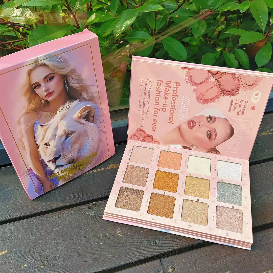 《新疆包邮GulYaR推荐》KaRToN眼影防水学生哑光组合大地色珠光九色