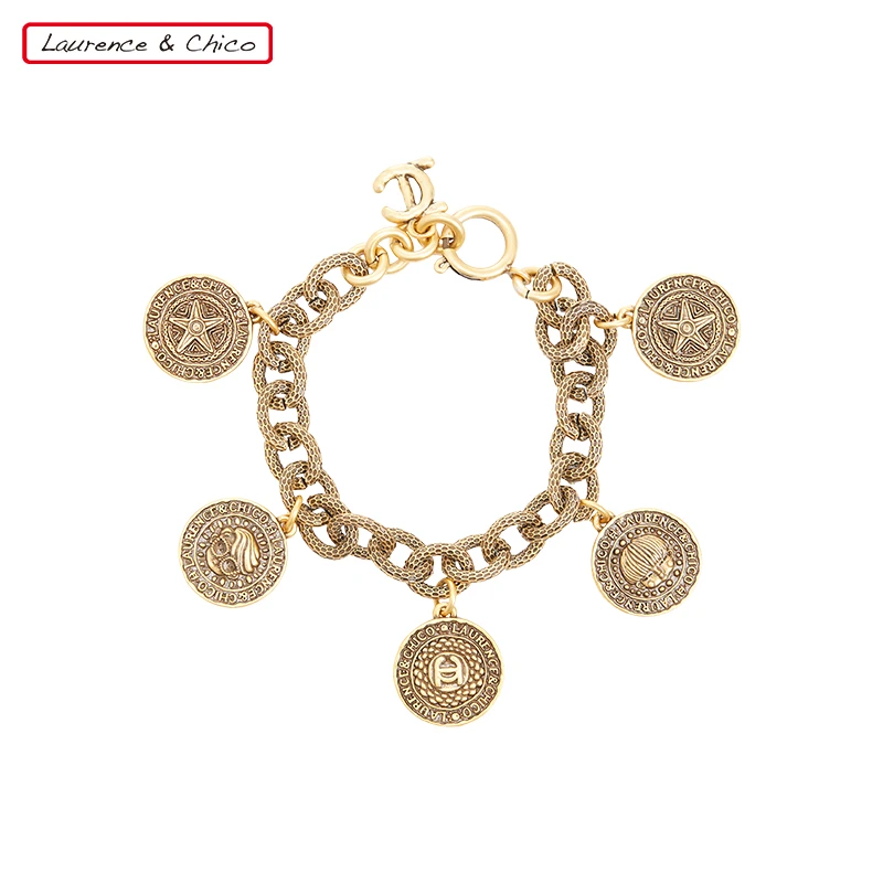 非金属亚克力手链 LAURENCE & CHICO古币宝藏手链C2AE20842055