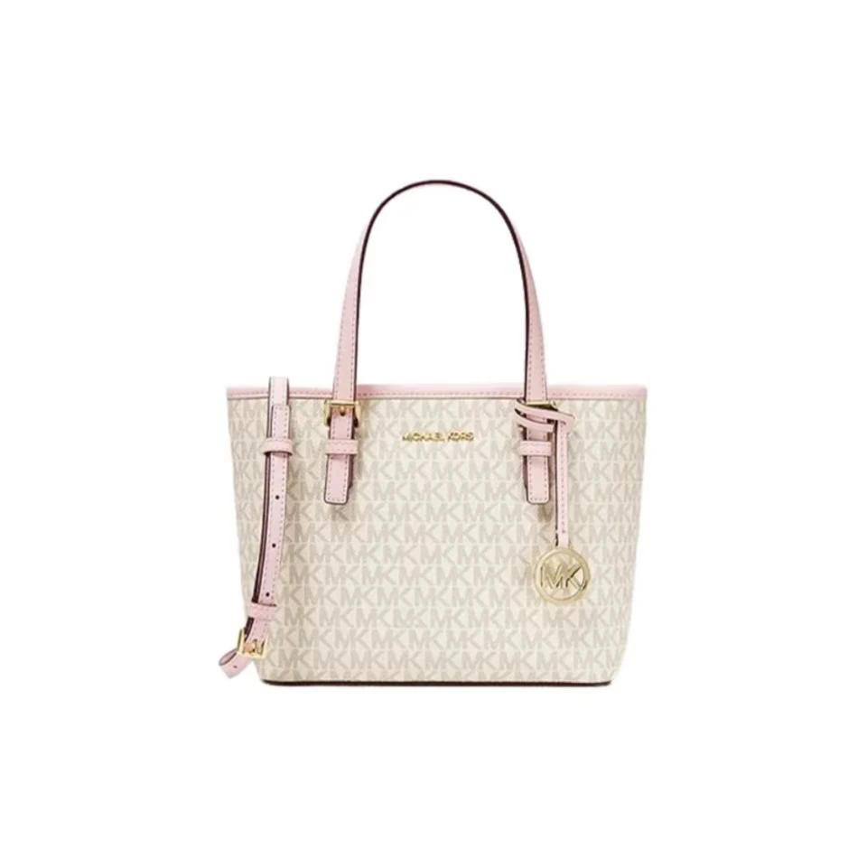 MICHAEL KORS 小号托特手提包香草白色 约22*10*19cm 35T9GTVT0B