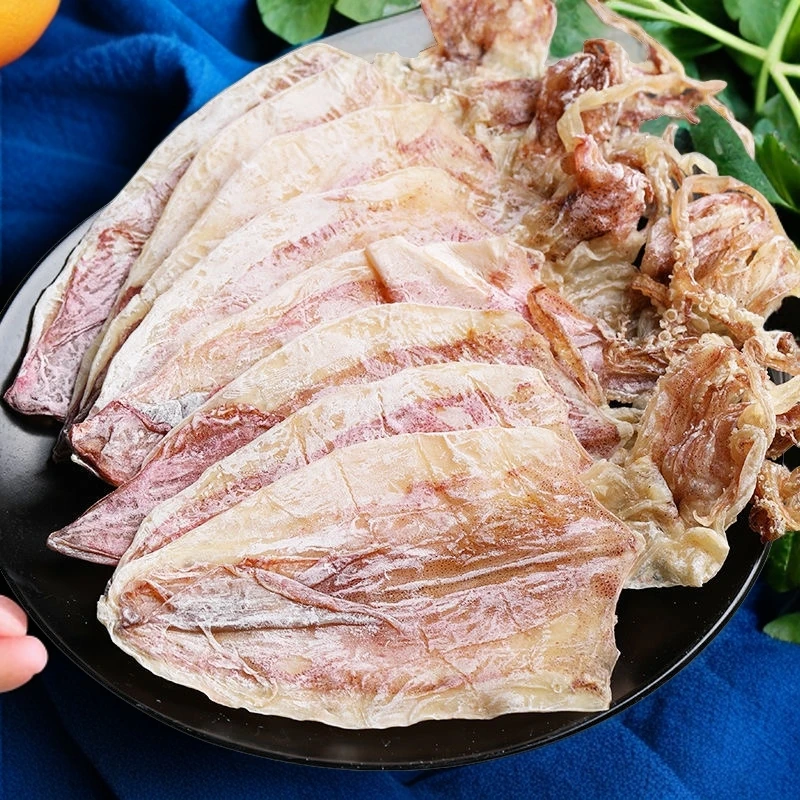 北海鱿鱼干淡晒烧烤鱿鱼干家用微波炉手撕芥末小尤鱼鱿鱼须犹鱼片