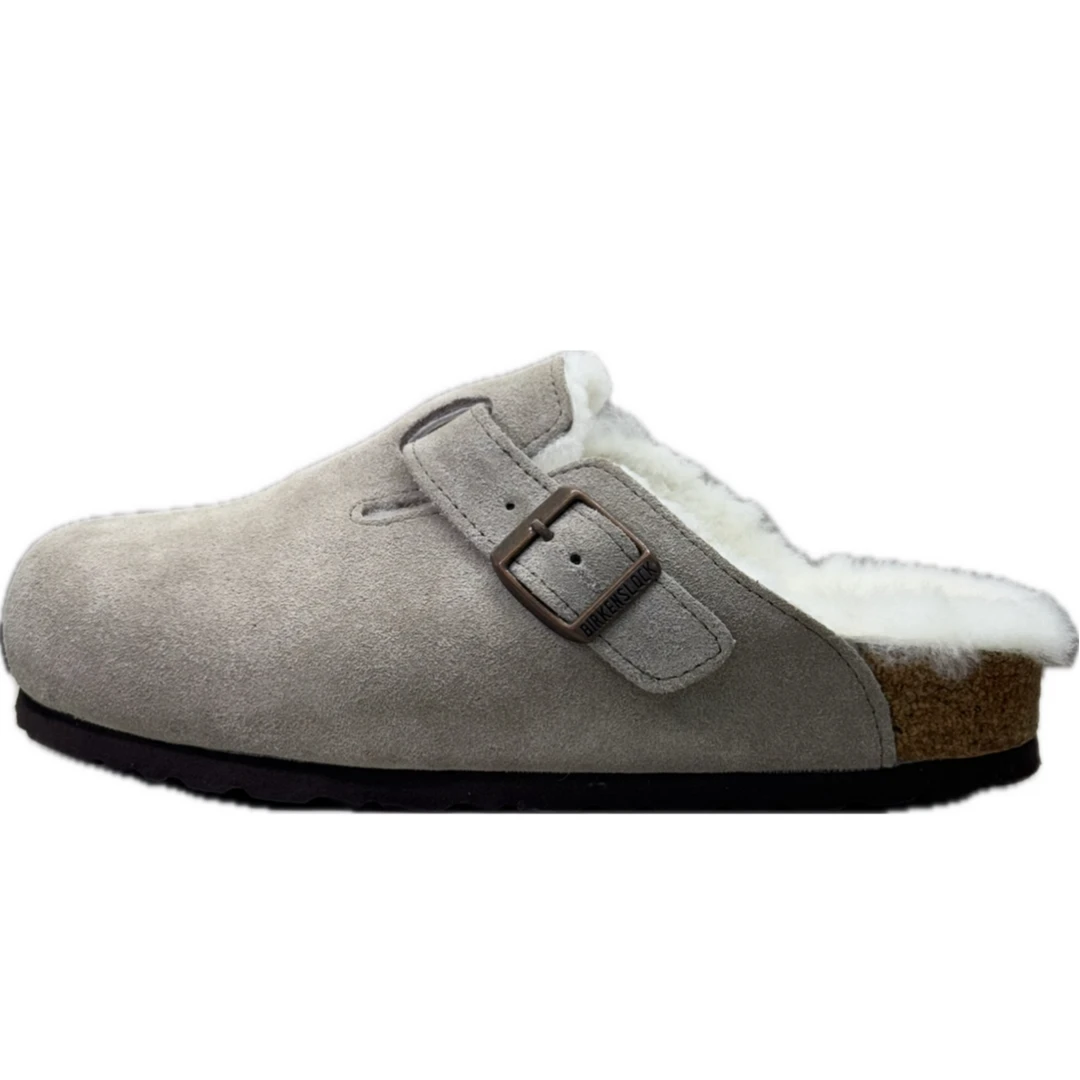 冬季加绒系列~百分100皮毛一体——休闲网红时尚百搭勃肯鞋