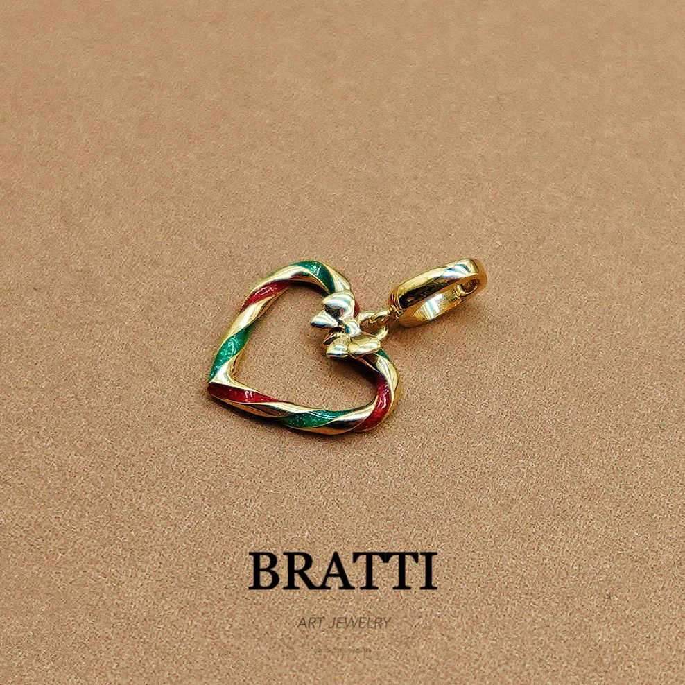 Bratti珠宝18K金圣诞吊坠（金重以证书为准）-KD1215