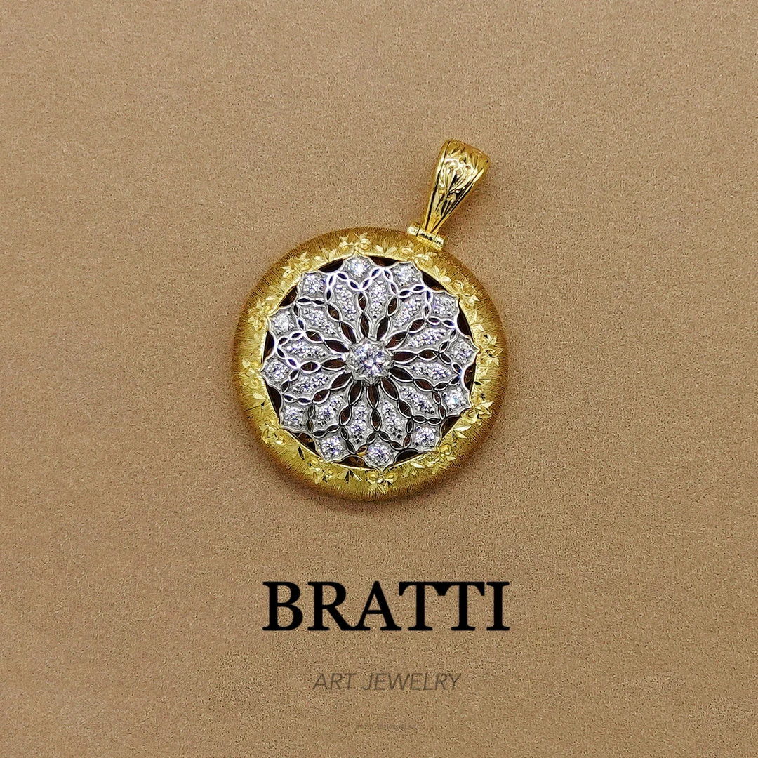 吊坠925银 Bratti珠宝S925银怀表吊坠-YD1210