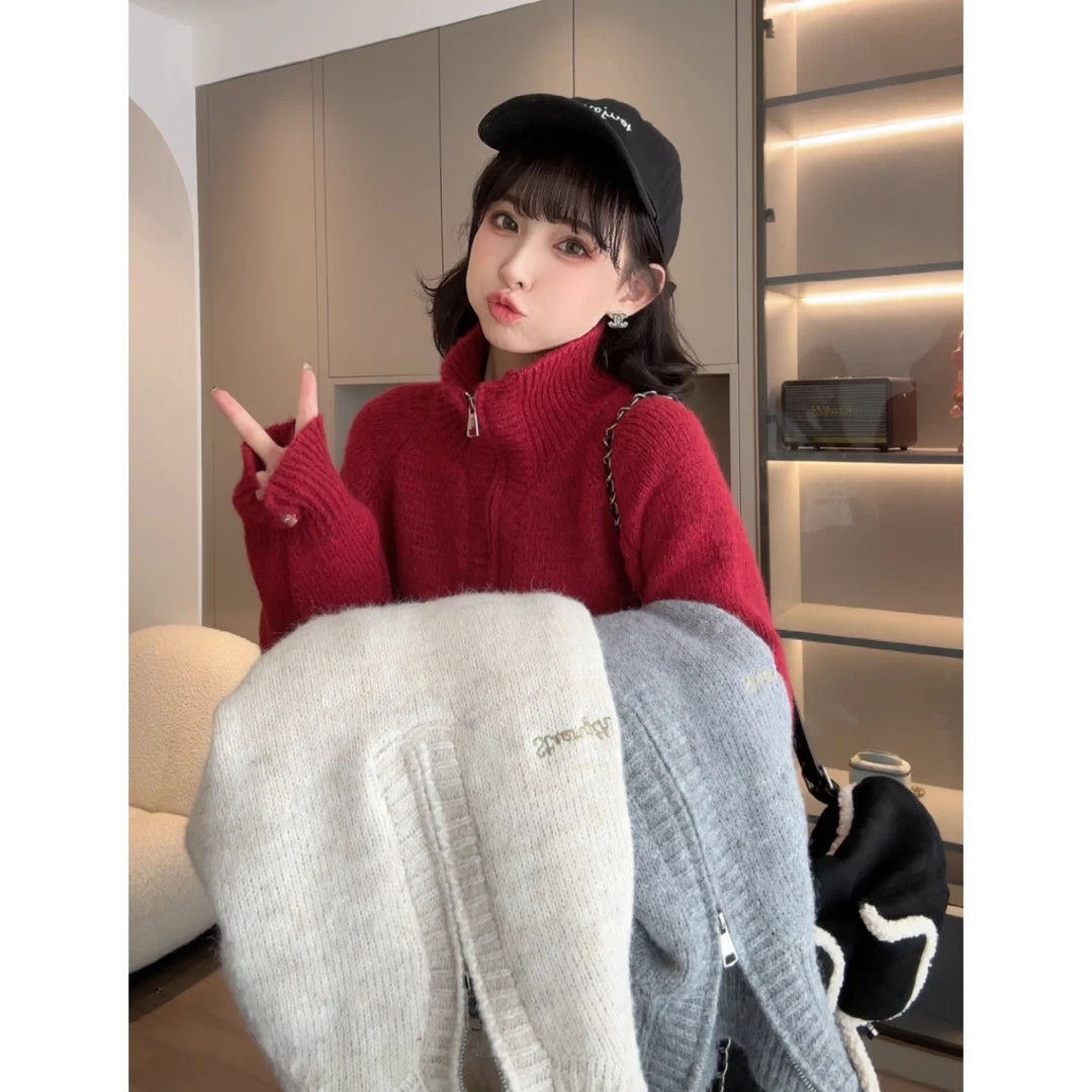 maodan/猫单【莫利杂志】娜娜的孕期穿搭/孕妇装秋冬时尚洋气毛衣