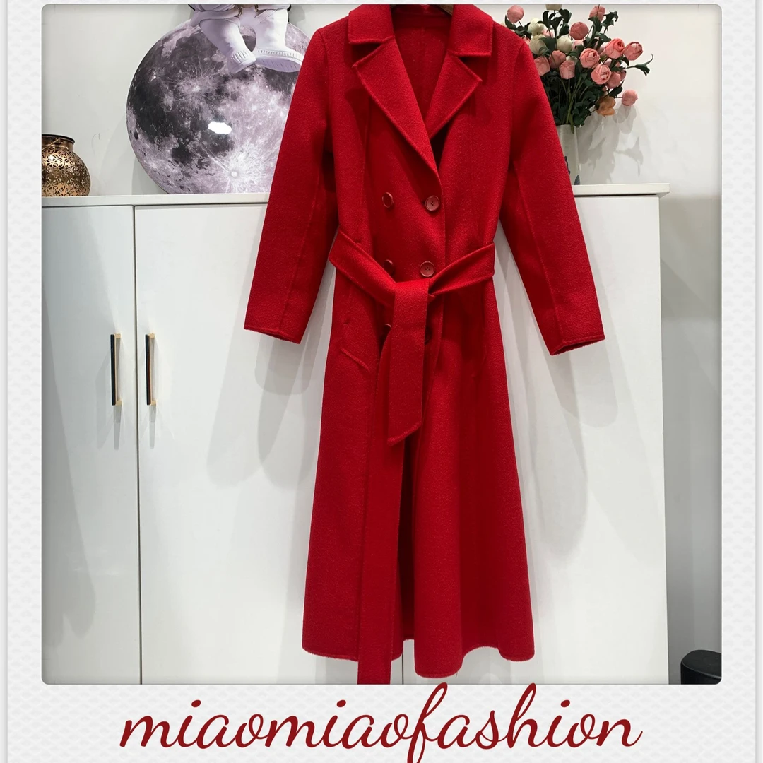【MiO】米奥秋冬新款时尚气质百搭舒适经典高级杂志风设计感大衣