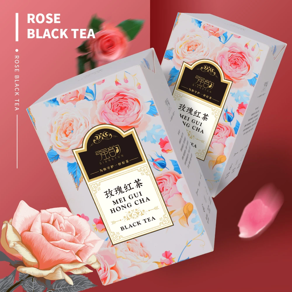 【玫瑰红茶】网红独立小包装花茶茶包组合袋泡茶冷泡茶浓香型盒装