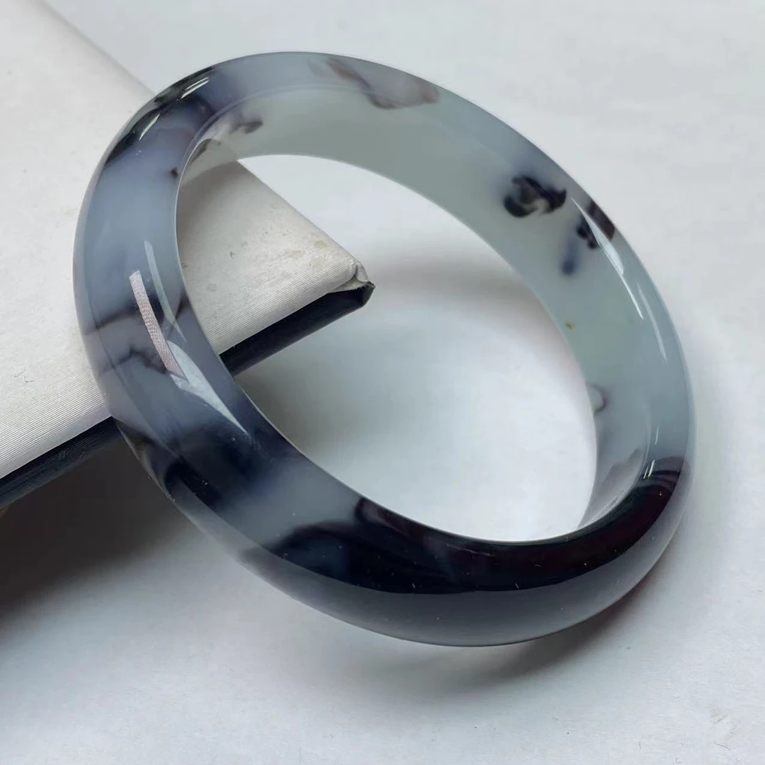 【九矿】Q68水墨当青常时尚规手镯