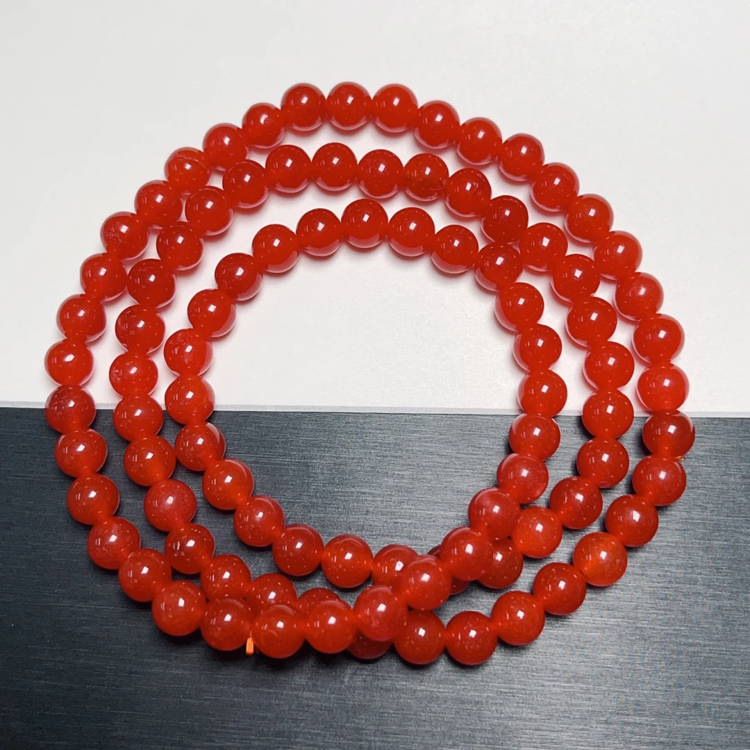 【九矿】红色系多圈手链6M-E234