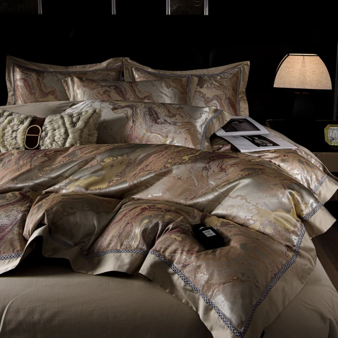 【新款】轻奢重磅高精密四件套四季款--华彩之都