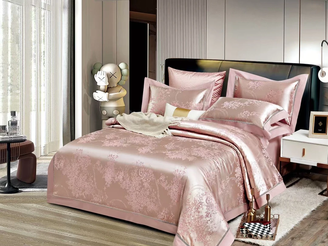 【新款】轻奢重磅高精密四件套四季款--花田锦簇