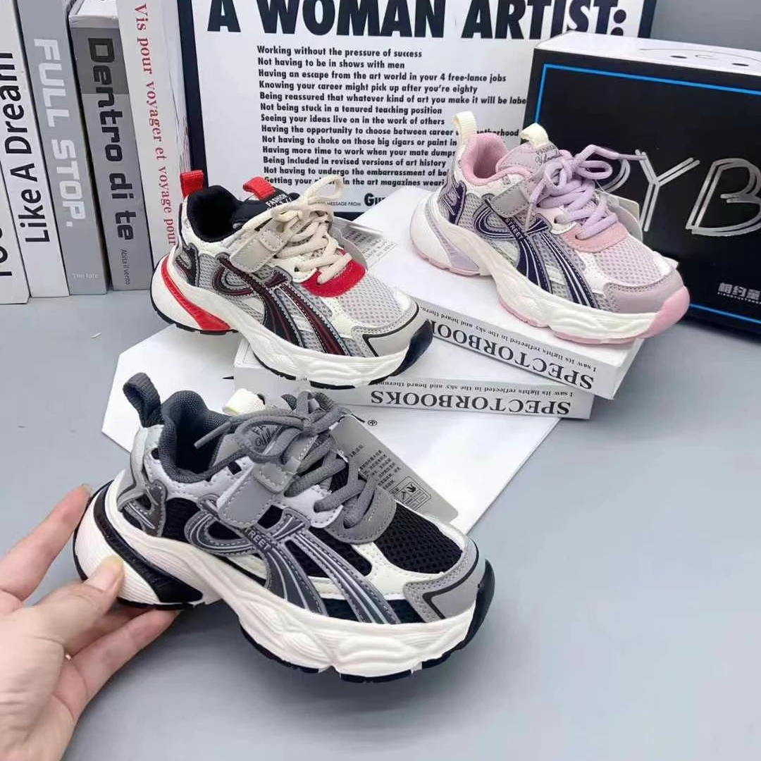 101-200 小不点儿童运动鞋 时尚潮鞋中大童百搭女童透气 偶有瑕疵