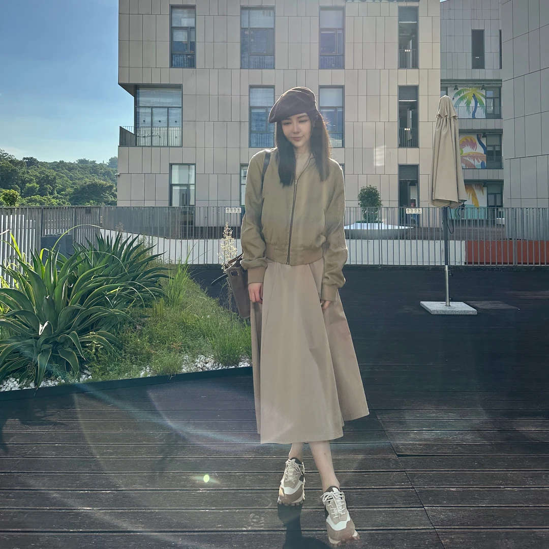 ROMI STUDIO“帅气优雅”早秋100%亚麻英伦复古夹克外套23AWW092