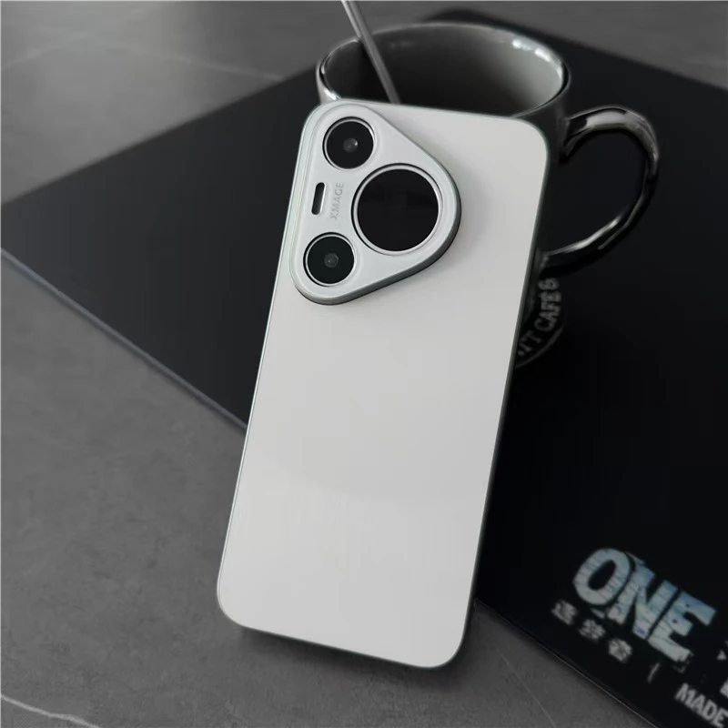 适用华为 Pura70手机壳新款防摔保护套超薄电镀磨砂玻璃高档