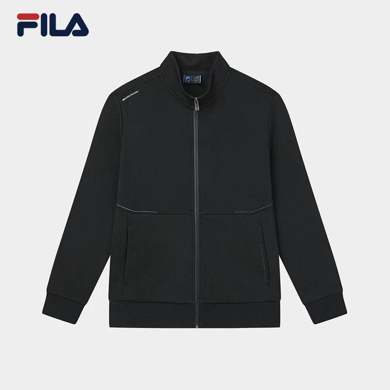 Fila/斐乐男装【挺阔有型亲肤外套】春休闲立领拉链外套F11M342504F