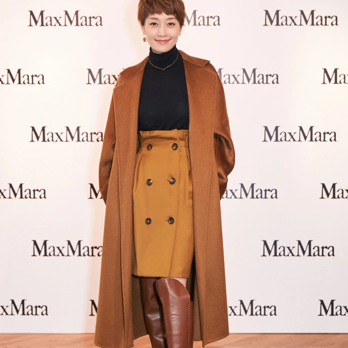 全新未使用 MaxMara  爆款 24早秋新到Ludmilla焦糖色羊绒大衣
