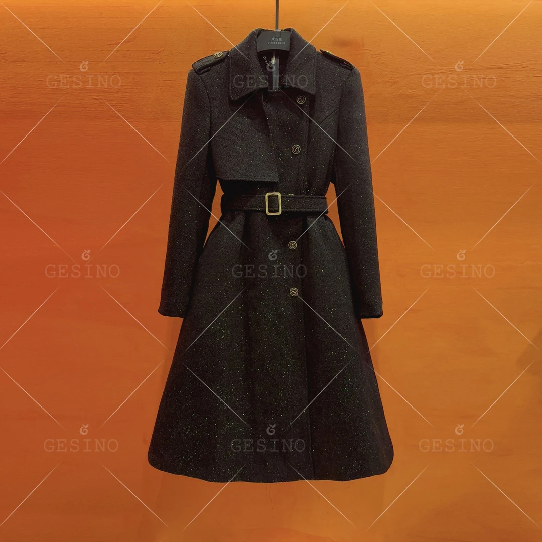 【悠】秋冬高奢限定款|优雅气质轻奢款法式设计外套G-0334