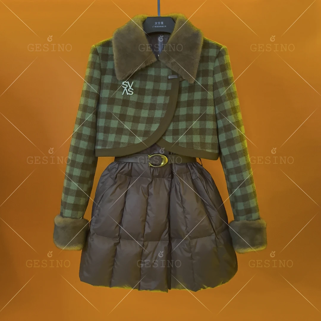 【闵闵Y】秋冬高奢限定款|优雅气质轻奢款法式设计外套G-0267