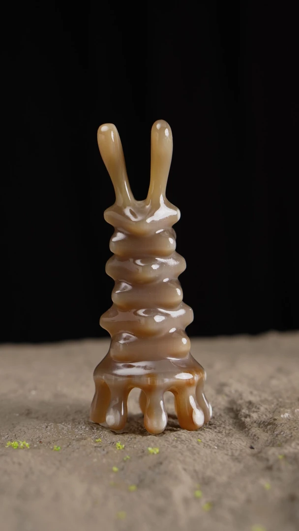 兔子牦牛角长柄多功能按摩棒多样性发一