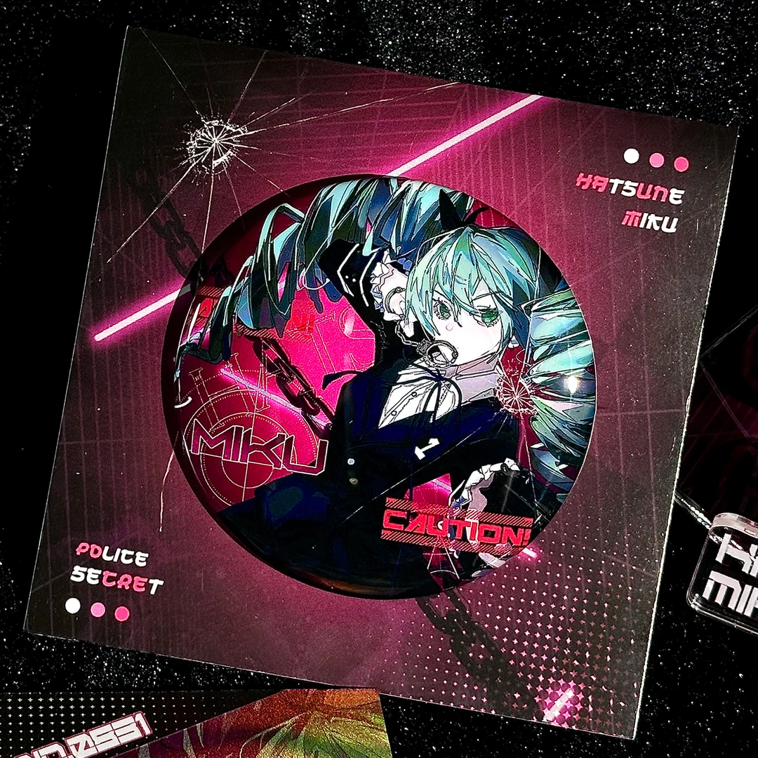 【种葱日记】初音未来同人谷子吧唧合集miku周边徽章